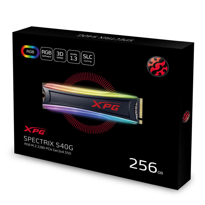 ADATA XPG SPECTRIX S40G - SSD z podwietleniem