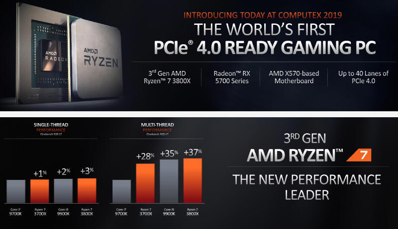 AMD - Oficjalne zapowiedzi nowych Ryzenów