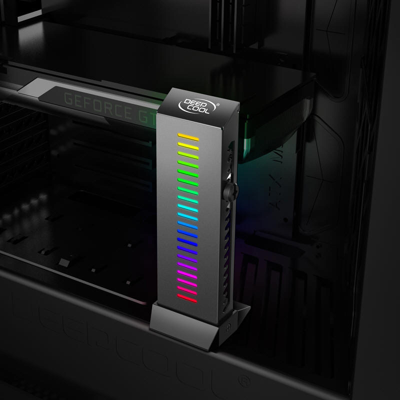 Deepcool GH-01 A-RGB - kolorowy uchwyt dla karty graficznej