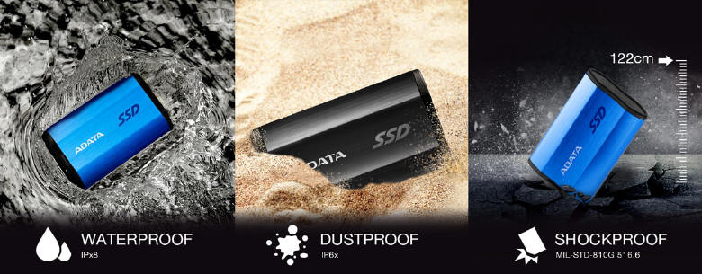 ADATA SE800 – zewntrzny SSD z transferami do 1000 MB/s