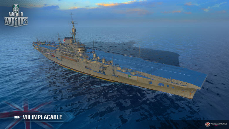 World of Warships - Nadcigaj brytyjskie lotniskowce
