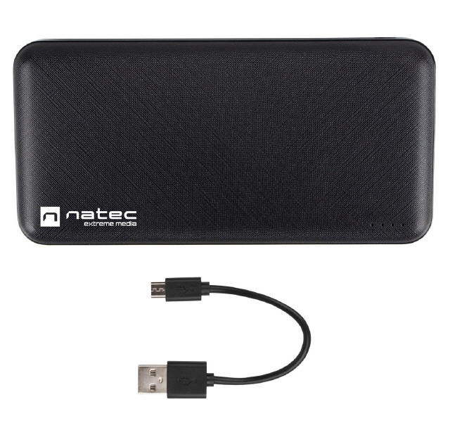 Natec - trzy uniwersalne powerbanki z USB typu C