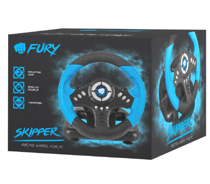 Fury Skipper - kierownica dla początkujących rajdowców