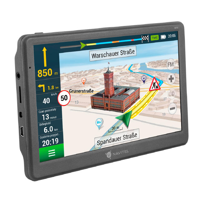 NAVITEL wprowadza na rynek trzy nawigacje GPS z TMC