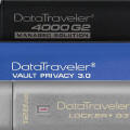 Obrazek Kingston DataTravele - Szyfrowane pamięci flash USB 128 GB