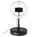 Obrazek Lampa pierścieniowa HAMA z uchwytem do smartfona