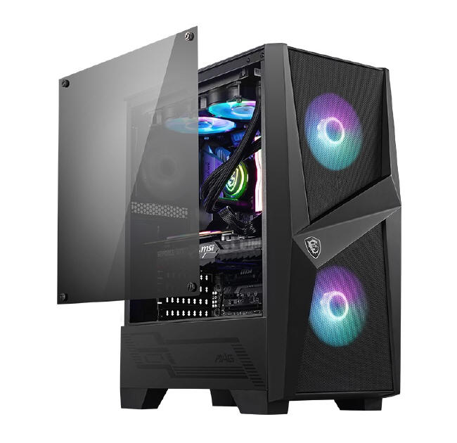 MSI MAG Forge – niedrogie i przewiewne obudowy z RGB