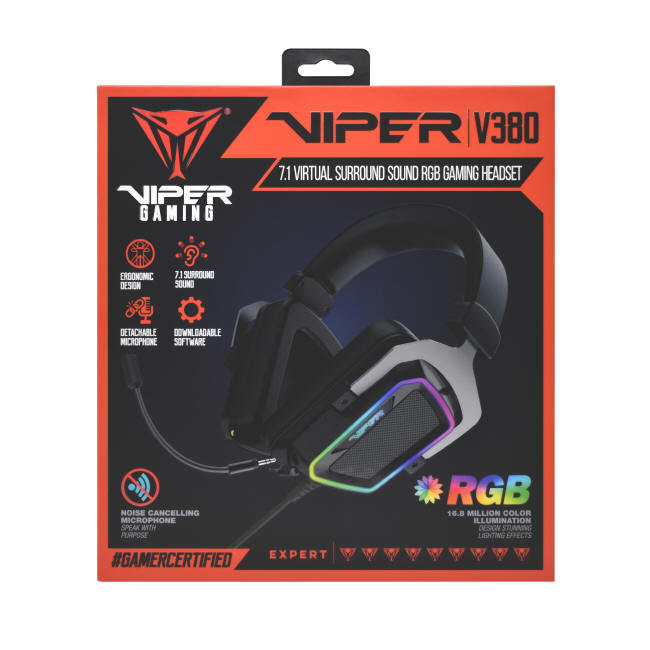 Patriot Viper V380 - nowy headset klasy premium