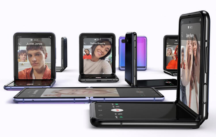Samsung Galaxy Z Flip - składany szklany wyświetlacz