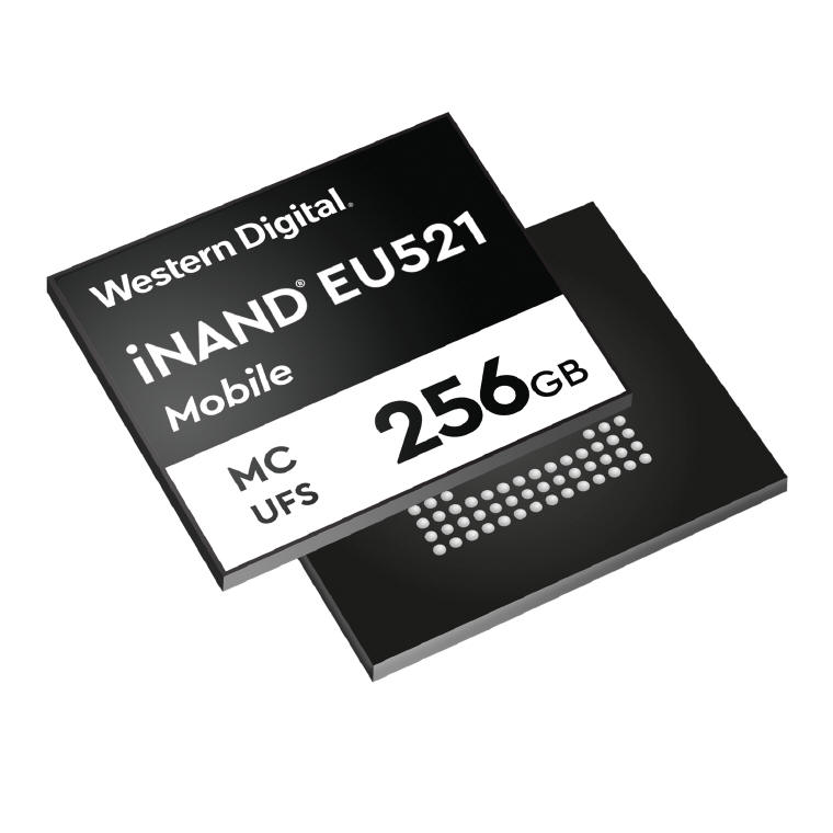 Western Digital prezentuje ukady iNAND MC EU521