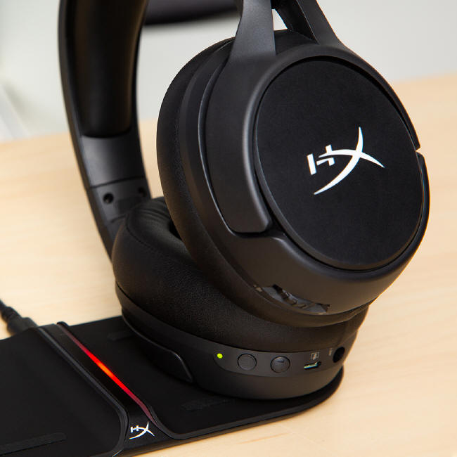 HyperX Cloud Flight S - Bezprzewodowe słuchawki z ładowaniem Qi
