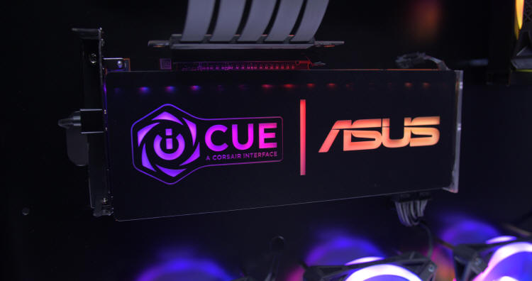 CORSAIR i ASUS cz siy - Aura Sync z oprogramowaniem iCUE