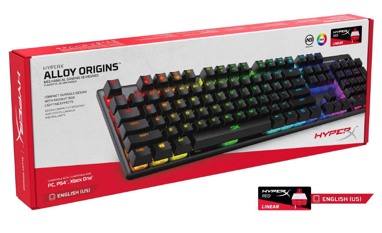 Klawiatury HyperX Alloy Origins, już dostępne