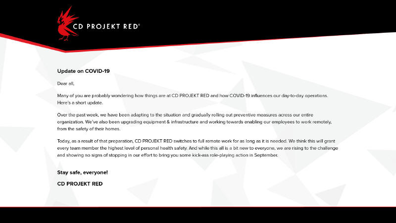 CD Projekt Red o Cyberpunk 2077 - nie powinno by opnienia