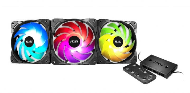 MSI Rainbow Fan Pack