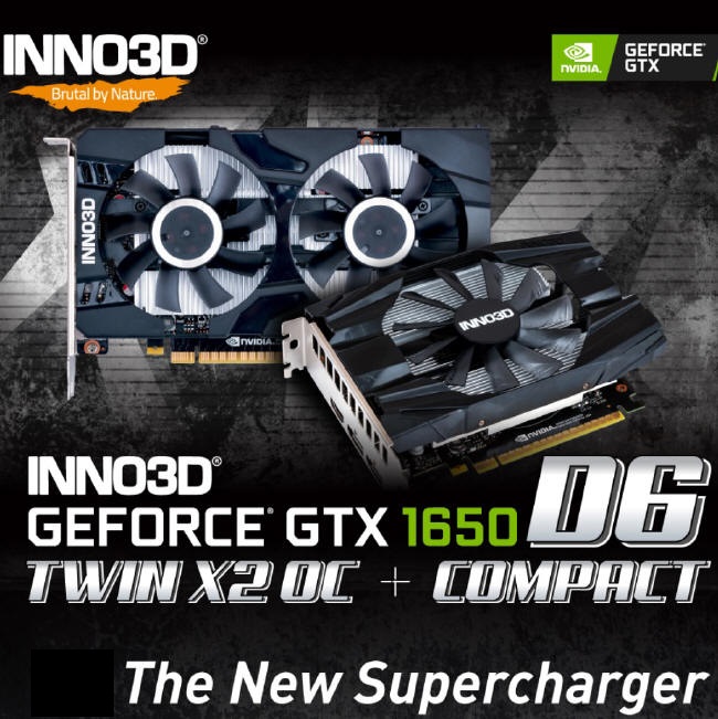 Inno3D GeForce GTX 1650 D6 TwinX2 OC oraz Compact