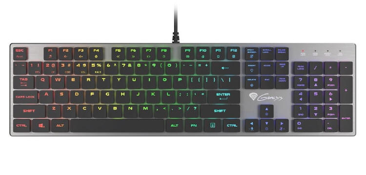 Genesis Thor 420 RGB - płaski mechanik