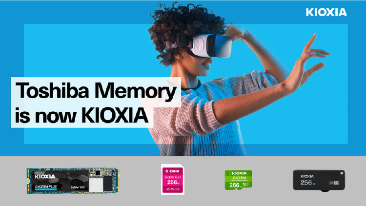KIOXIA Corporation - oferta produktów konsumenckich pod nową marką