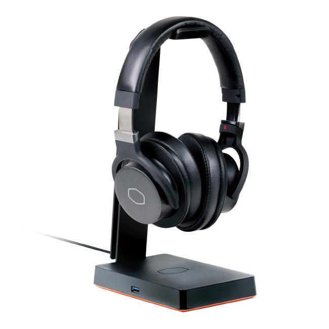 Cooler Master GS750 - stojak na słuchawki z ładowarką