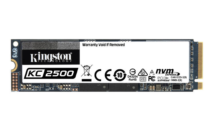 Kingston KC2500 — SSD NVMe PCIe nowej generacji