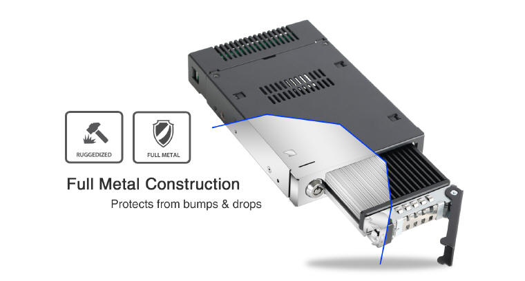 Icy Dock - kieszeń ToughArmor MB601M2K na dyski M.2 NVMe