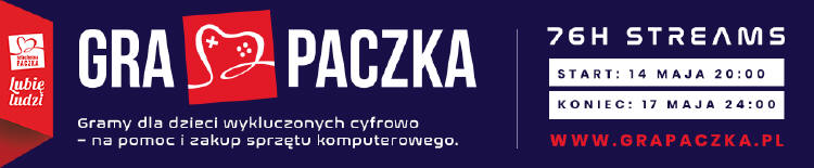 Wykluczone cyfrowo dzieci - to dla nich od 14 maja Gra Paczka