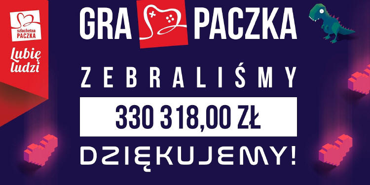 Podsumowanie akcji GRA PACZKA - 330 tysicy zotych!