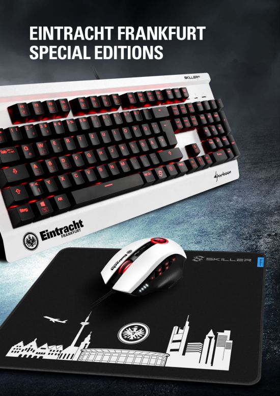 Zestaw Sharkoon w specjalnej edycji Eintracht Frankfurt