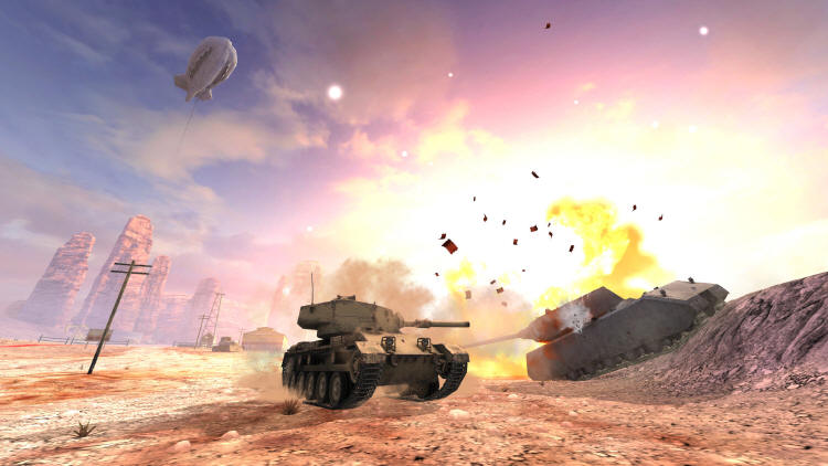 Nowe efekty graficzne w World of Tanks Blitz!