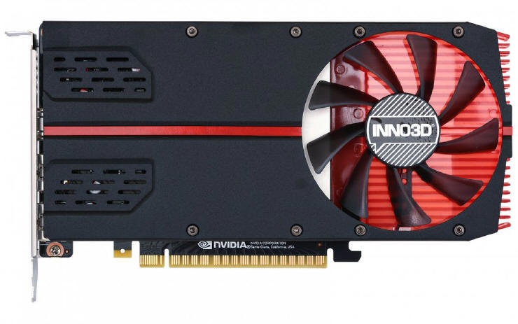 Inno3D GeForce GTX 1650 Single Slot