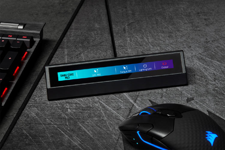CORSAIR iCUE NEXUS - Steruj za pomocą dotyku