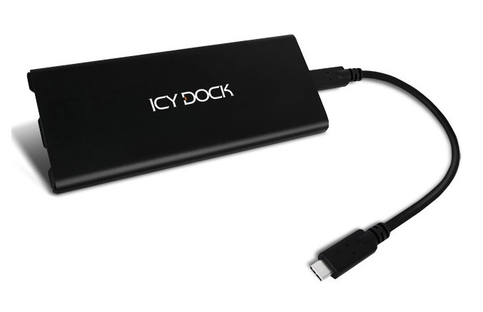 Icy Dock MB861U31-1M2B - zewnętrzna kieszeń na SSD M.2