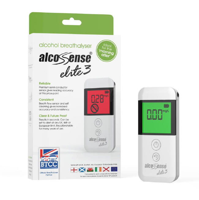 AlcoSense Elite 3 – nowy alkomat półprzewodnikowy