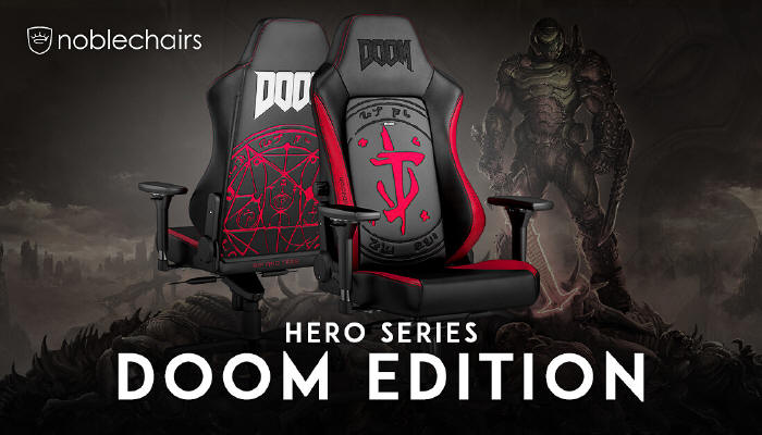 Noblechairs - HERO Gaming Chair - DOOM Edition