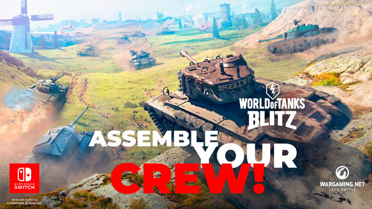 Premiera World of Tanks Blitz na Nintendo Switch