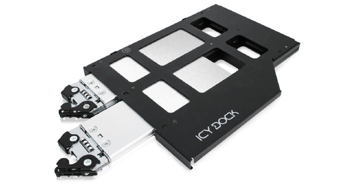 Icy Dock - Zamie kiesze CD/DVD na 2 dyski SSD M.2