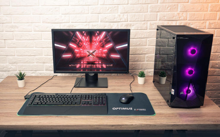 Optimus E-Sport GB450T-CR3 - wyważony desktop do zabawy i nauki