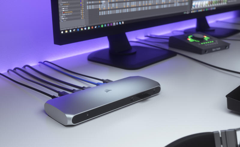 CORSAIR - stacja dokująca Thunderbolt 3 TBT100
