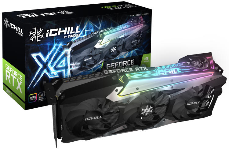 Inno3D: GeForce RTX 3080 iChill X4