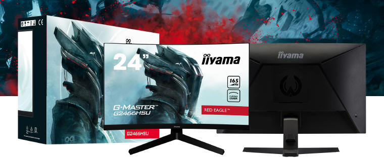 Iiyama G Master G2466HSU-B1 i GB3266QSU-B1 Red Eagle