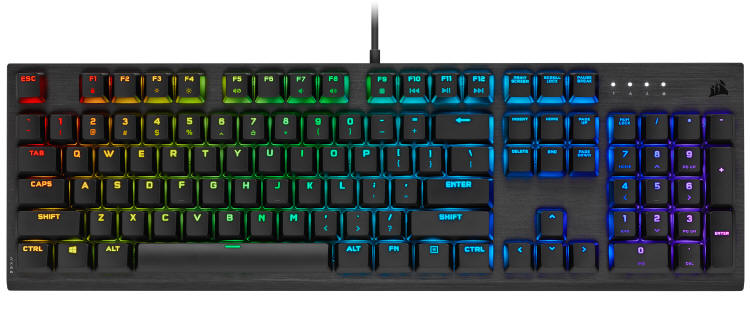 CORSAIR K60 RGB PRO z nowymi przełącznikami CHERRY MX