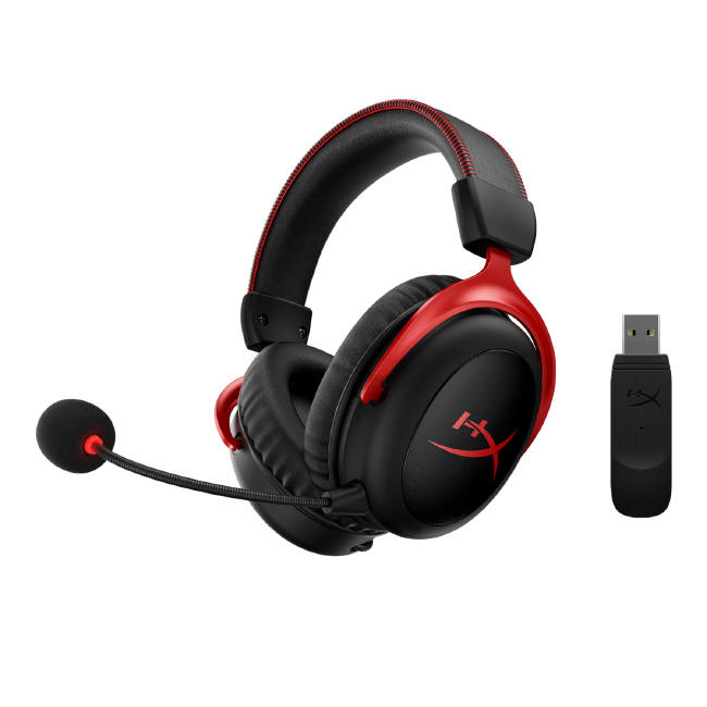 HyperX Cloud II - bezprzewodowy gamingowy zestaw słuchawkowy