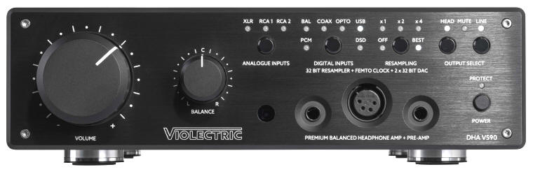 Violectric DHA V590 - Audiofilski wzmacniacz dla suchawek