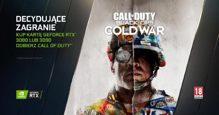 Call of Duty: Black Ops - Cold War z kartami graficznymi GeForce RTX