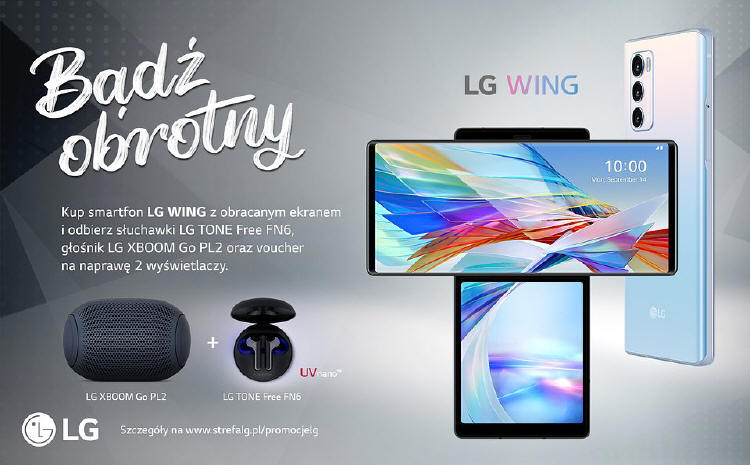 LG WING zadebiutował w Polsce