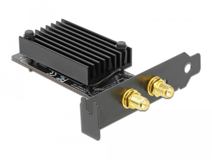 Delock 89049 - karta WLAN z obsługą WiFi 6 i Bluetooth 5.1