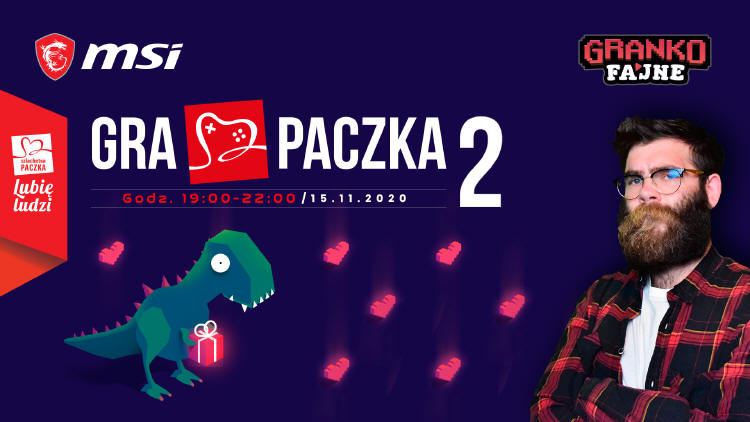 MSI dołącza do charytatywnego streamu Gra Paczka
