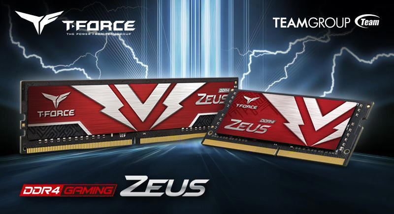 TEAMGROUP T-FORCE ZEUS DDR4 dla PC i laptopów