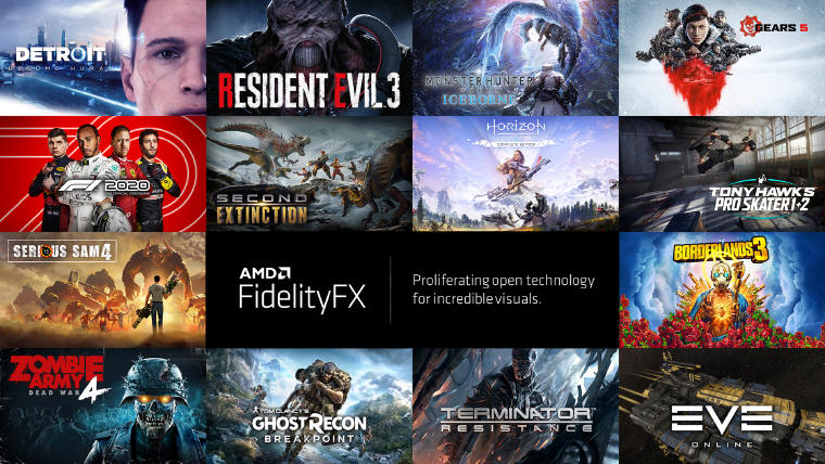 Już 35 gier ma efekty AMD FidelityFX