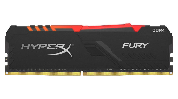 HyperX przedstawia nowe moduły pamięci FURY DDR4 RGB
